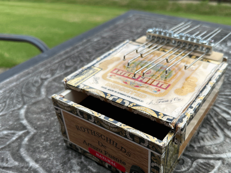 Cigar Box Kalimba